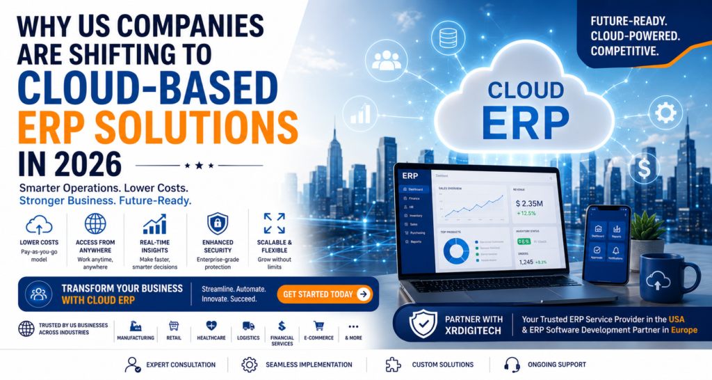 US companies cloud ERP adoption 2026